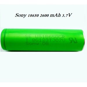 Επαναφορτιζόμενη μπαταριά Sony  18650 3.7V 2600 mAh